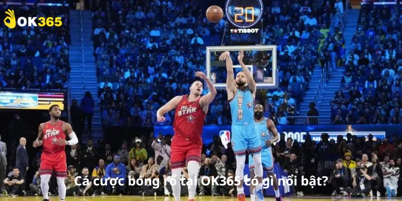 Cá cược bóng rổ tại OK365 có gì nổi bật?